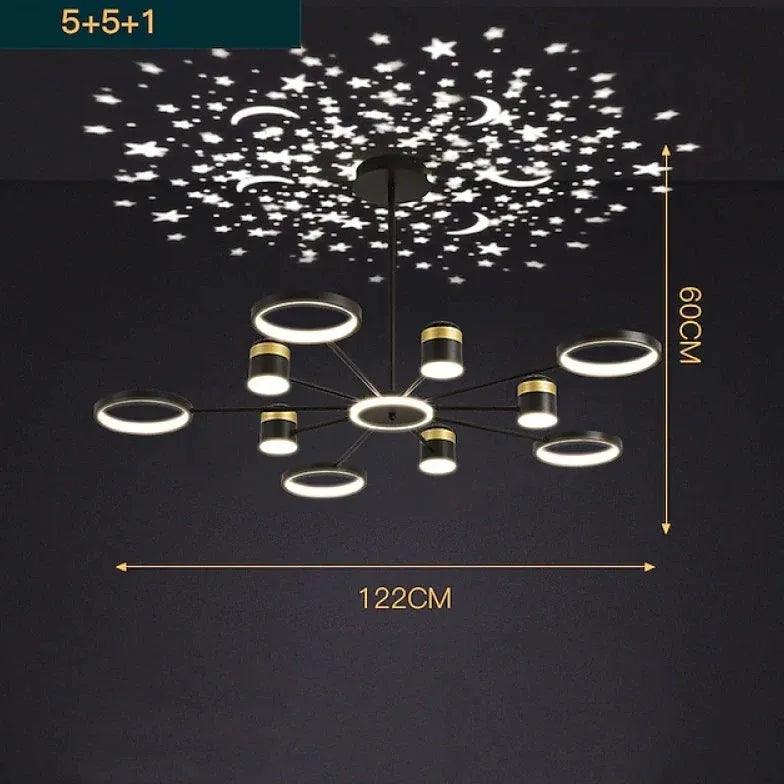 Starry Sky Projection LED Modern Pendant Light - Clowas