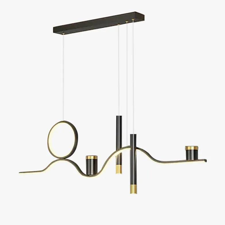 Streamline Creativity Black LED Pendant Light - Clowas