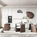 Streamlined Stone LED Modern Pendant Light - Clowas