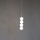 String of Pearls White Modern Pendant Light - Clowas