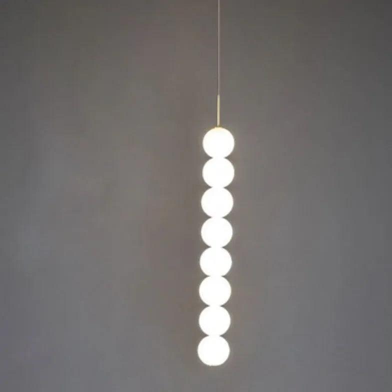 String of Pearls White Modern Pendant Light - Clowas