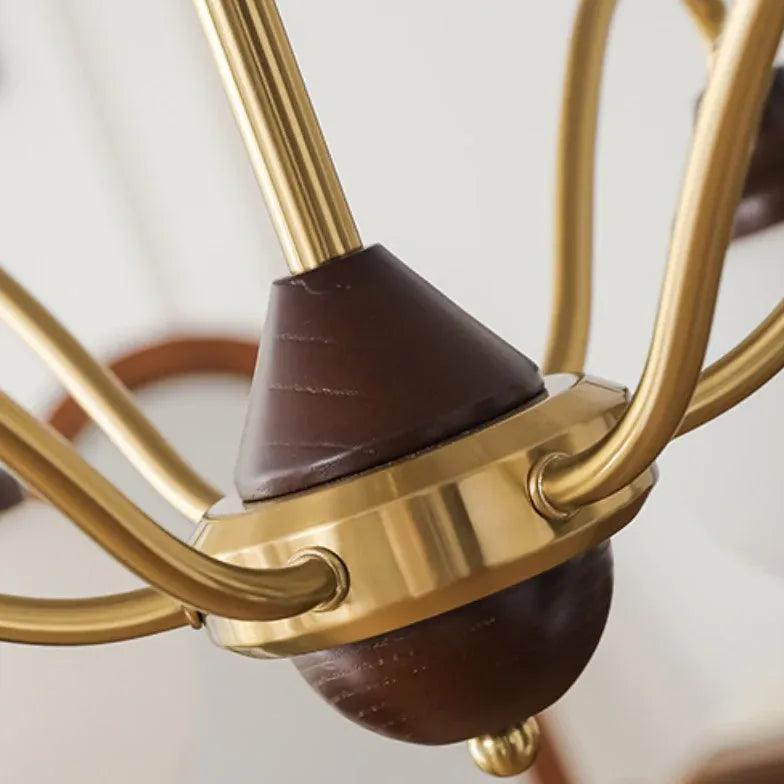 Sun Bend Vintage for Living Room Chandelier - Clowas