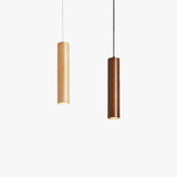 Suspended Downlighting Kitchen Wooden Pendant Light - Clowas
