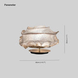 Stainless Steel Cloud Vintage Table Lamp for Study