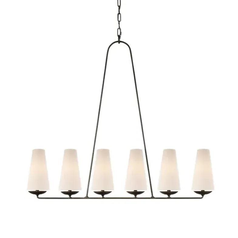Tapered Chain Living Room LED Chandelier - Clowas