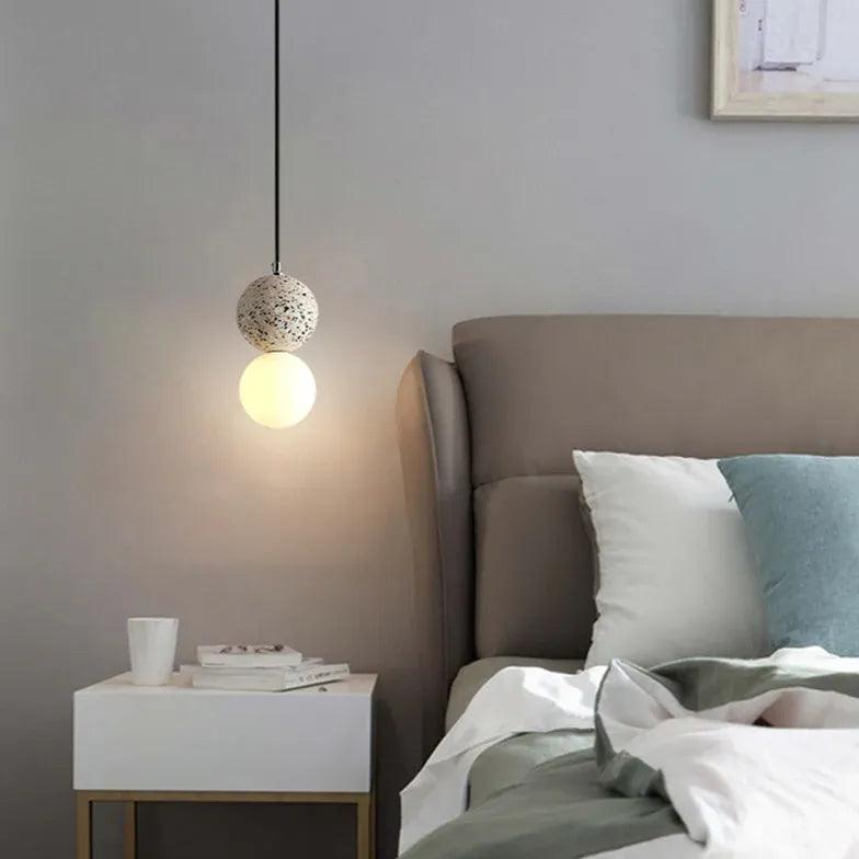 Terrazzo Spherical Modern LED Pendant Light - Clowas