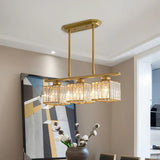 Three-Head Cube Crystal Modern Pendant Light - Clowas