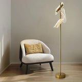 Floor Lamp for Living Room with Modern Acrylic Design