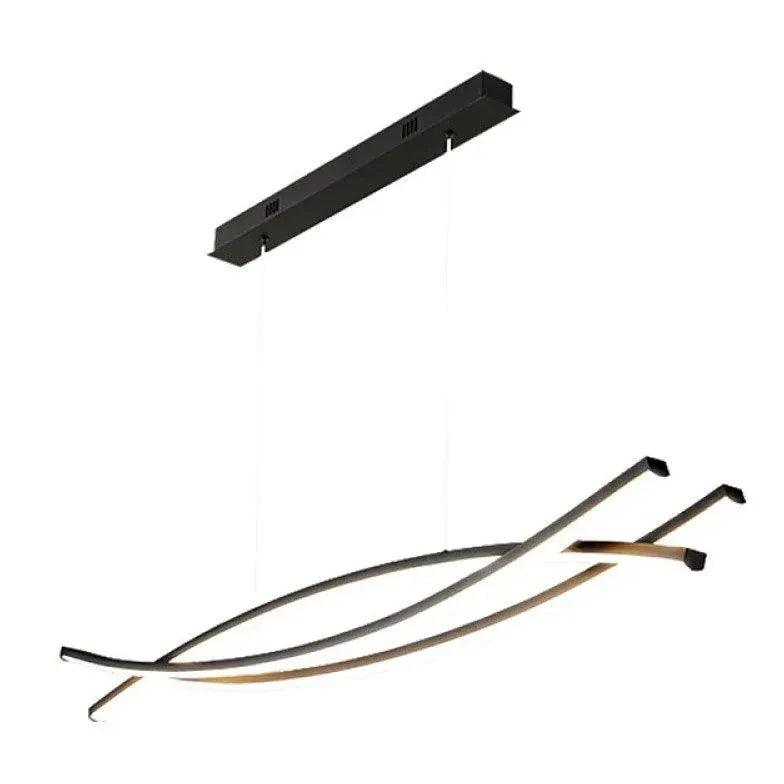 Three Intersecting Curves Pendant Light - Clowas