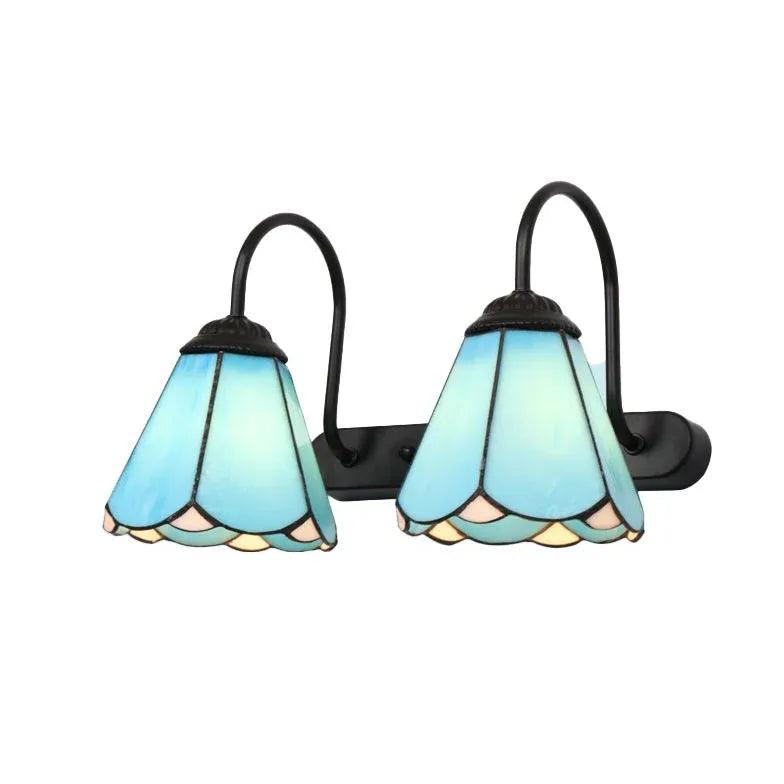 Tiffany Double Head Vintage Wall Lights - Clowas