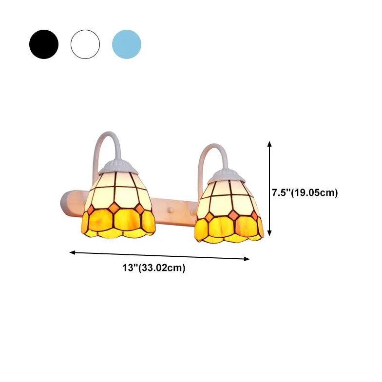 Tiffany Double Head Vintage Wall Lights - Clowas