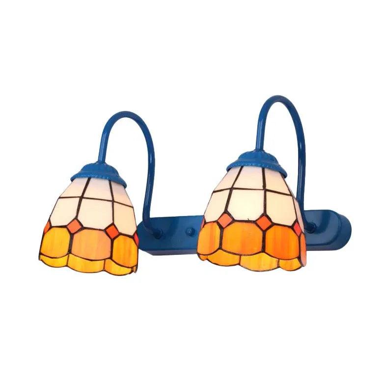 Tiffany Double Head Vintage Wall Lights - Clowas