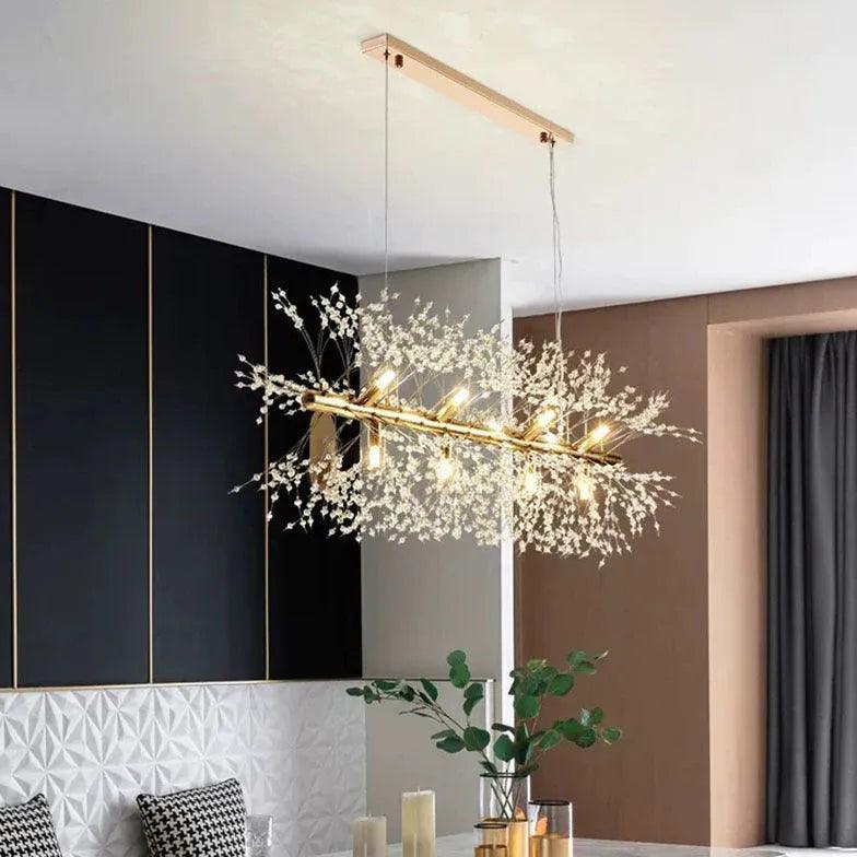 Transparent Branch Dining Room Modern Pendant Light - Clowas