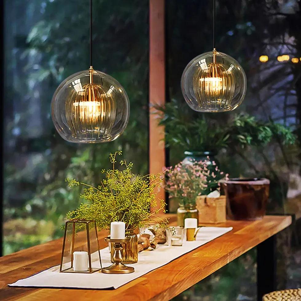 Transparent Bubbles Modern Dining Room Pendant Light - Clowas