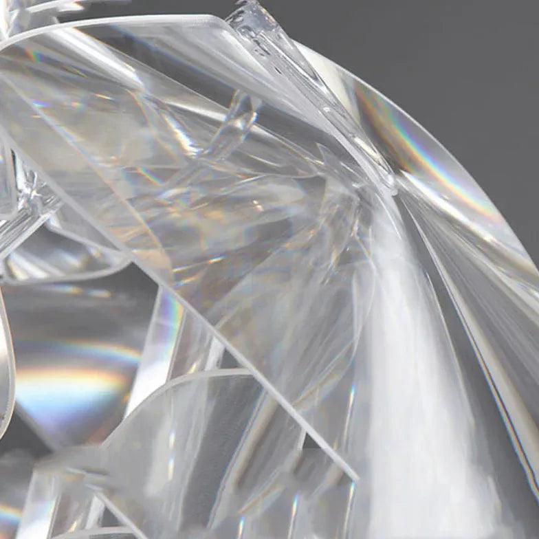 Transparent Leaves Modern Flush Ceiling Lights - Clowas