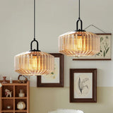 Modern Dining Stained Glass Pendant Light Fixture