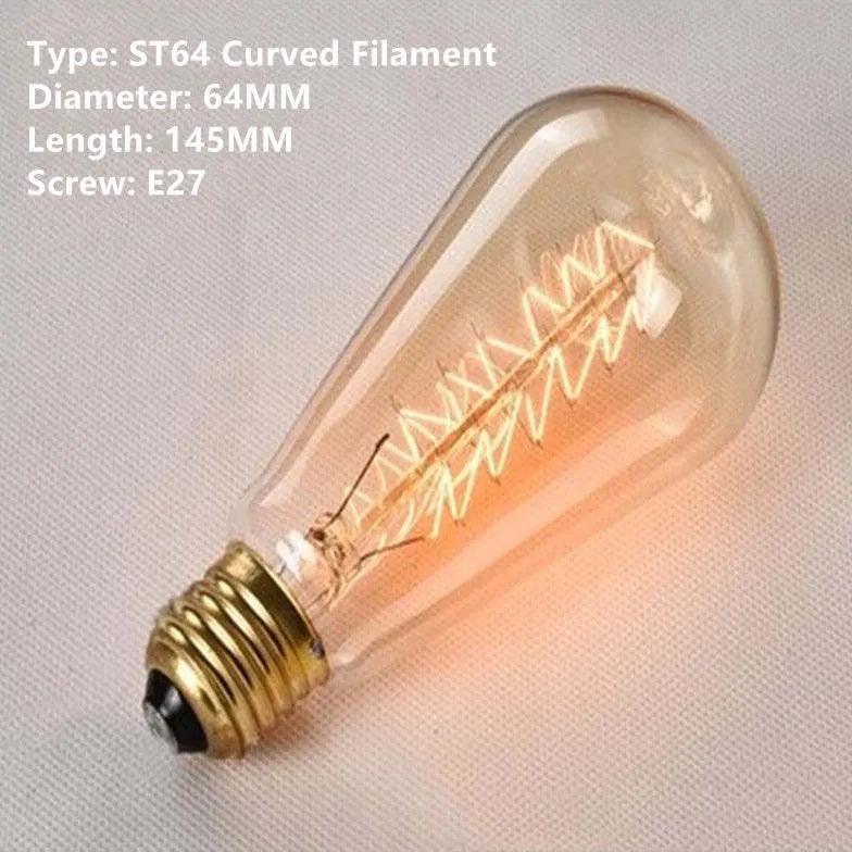 Transparent Ultra Bright LED Retro Light Bulb - Clowas