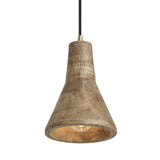 Rustic Wood Design pendant light for Bedroom