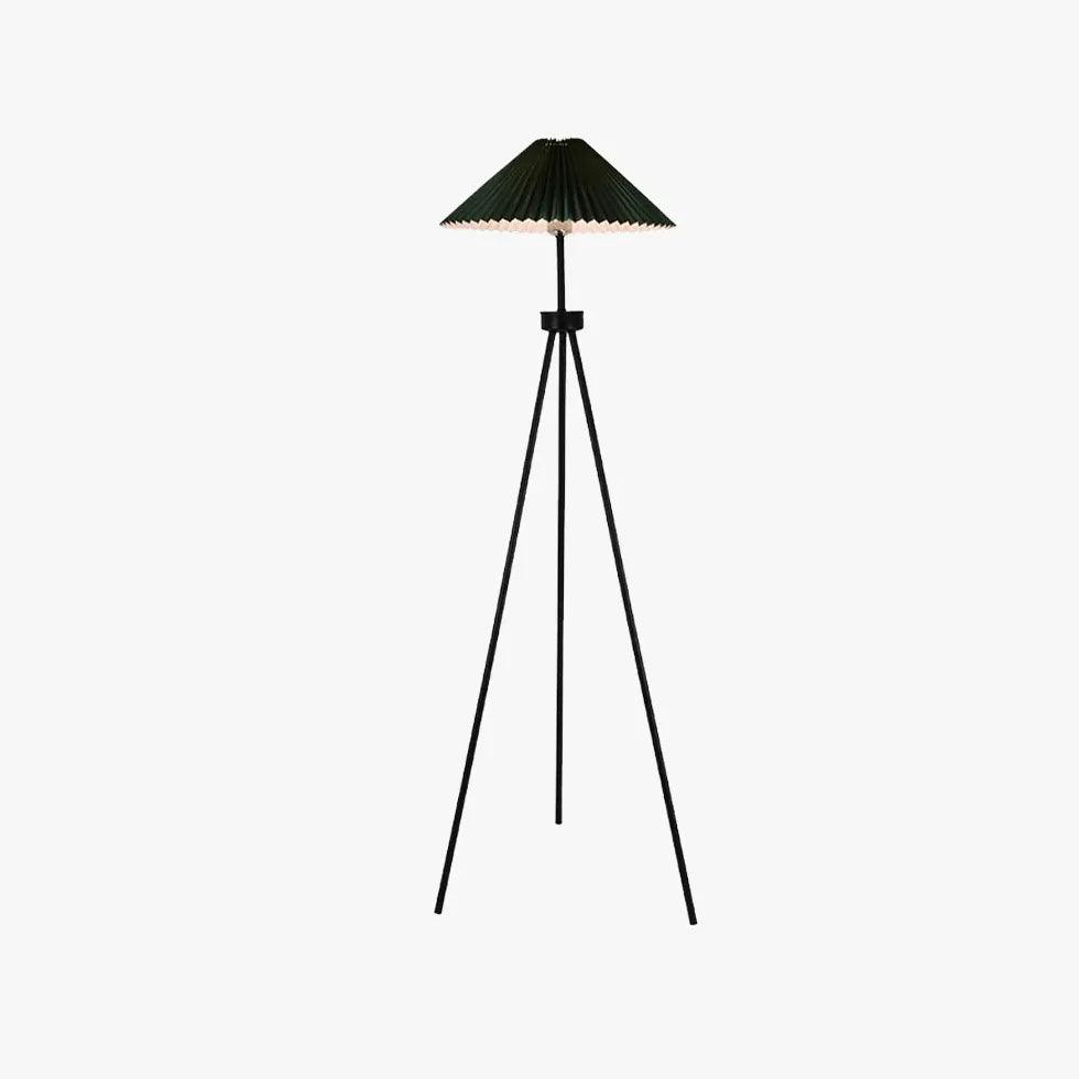 Umbrella-Shaped Folding Tripod Floor Lamp - Clowas