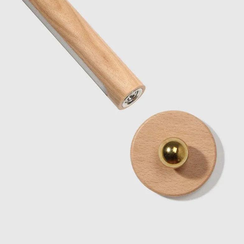 USB Rechargeable Wall Light Wooden - Clowas