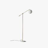 Nordic Glass Ball Modern Gold Floor Lamp