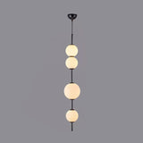 Minimalist Multiple Glass Ball Pendant Light for Bedside