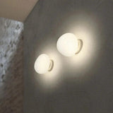Pebble Glass Design White Wall Lights Indoor