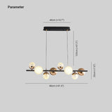 Glass Design Modern Pendant Light for Dining Table