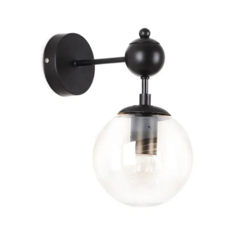 Ball Wall Light with American Vintage Glass Design