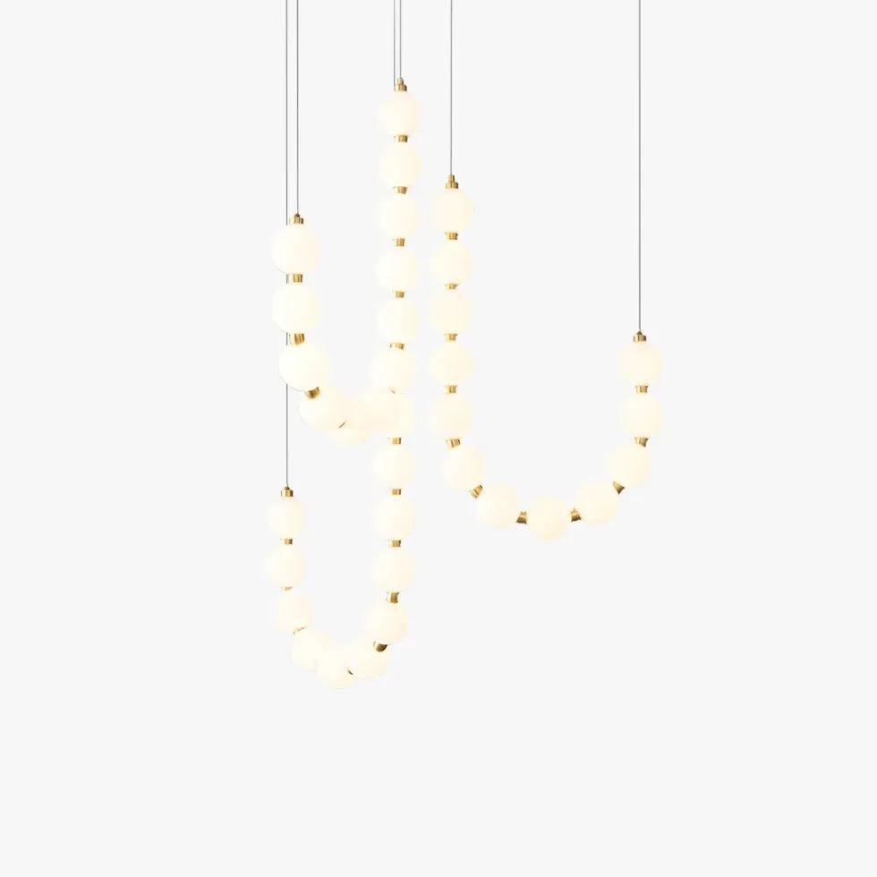 U-Shaped Modern White Artistic Design Pendant Light - Clowas