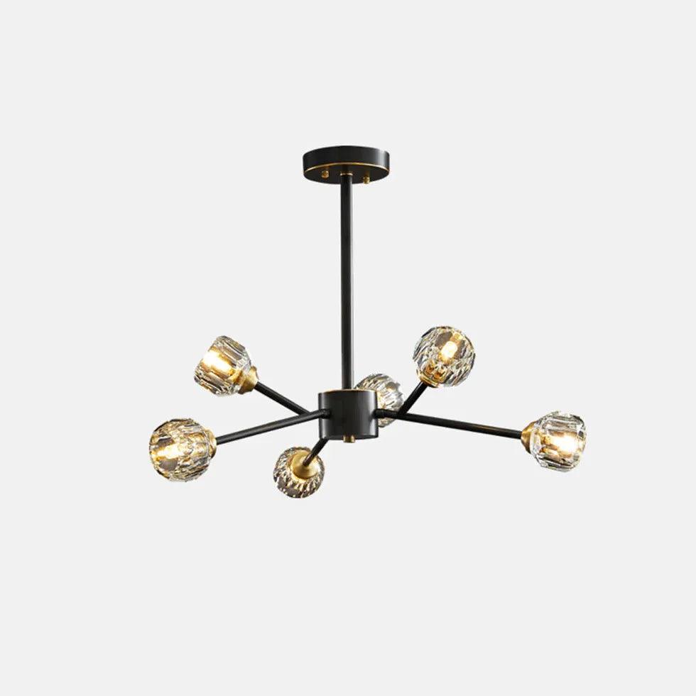 Luxury Brass Crystal Chandelier for Dining Room