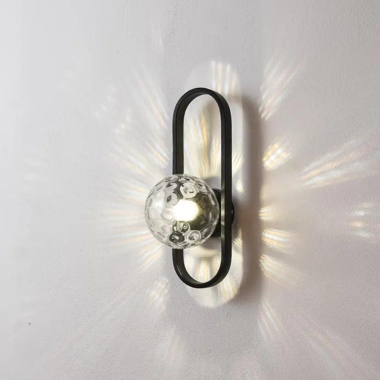 Globe Frosted Lampshade Modern Wall Lights - Clowas