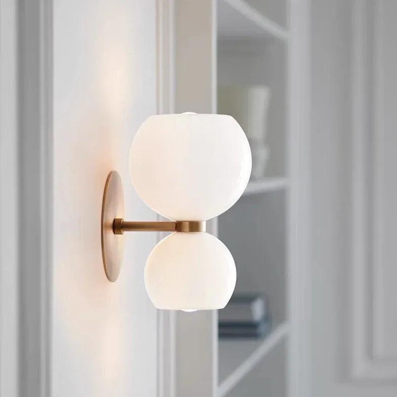 smoked glass wall light up and down - Clowas