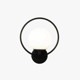 Black Circular Wall Lights for Bedroom