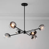 Modern Glass Chandelier Lamp for Dining Room
