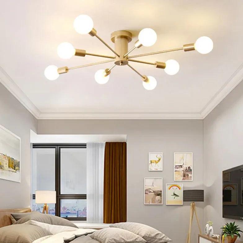 Light Industry Wind LED Flush Ceiling Lights - Clowas