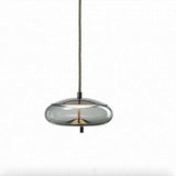 Smoked Glass Pendant Lights for Modern Dining Room