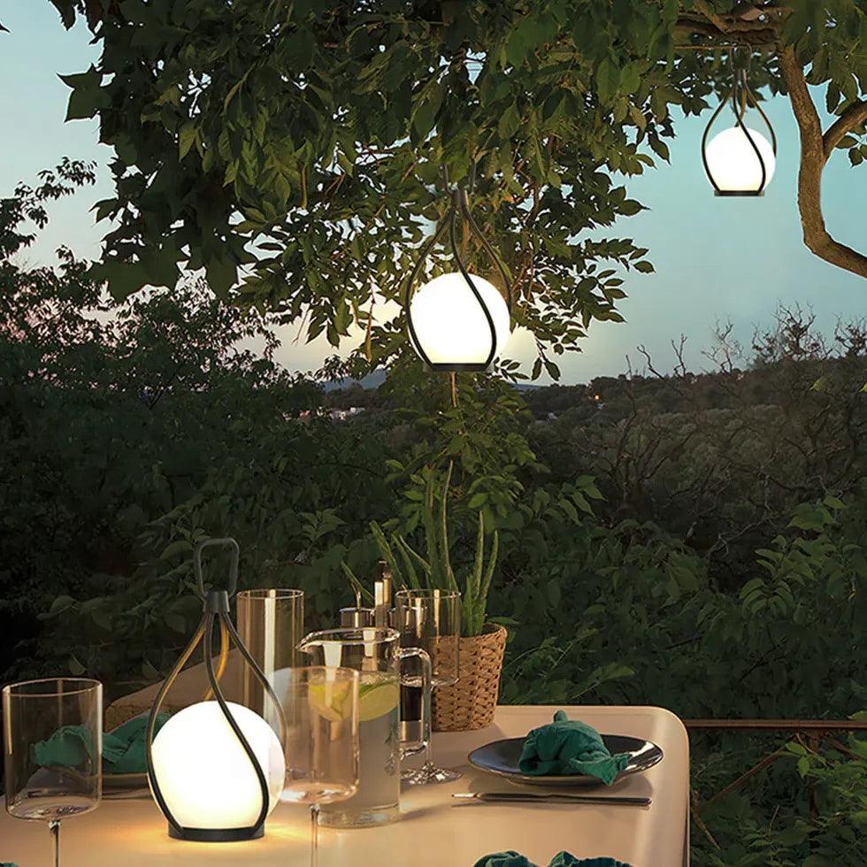 Outdoor Waterproof Solar Handheld Camping Lights Lighting