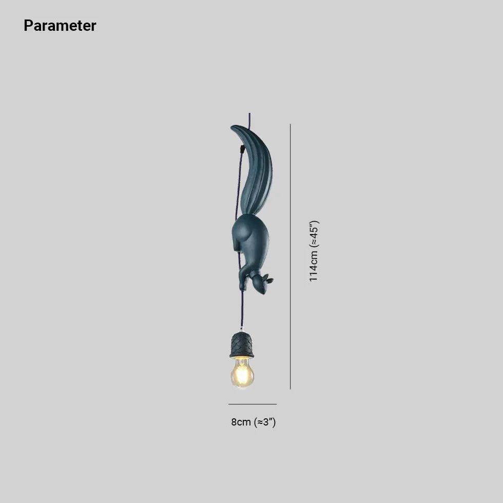 Squirrel Design Creative Vintage Pendant Light - Clowas