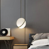 Nordic Creative Offset Ball Modern Bedroom Pendant Light