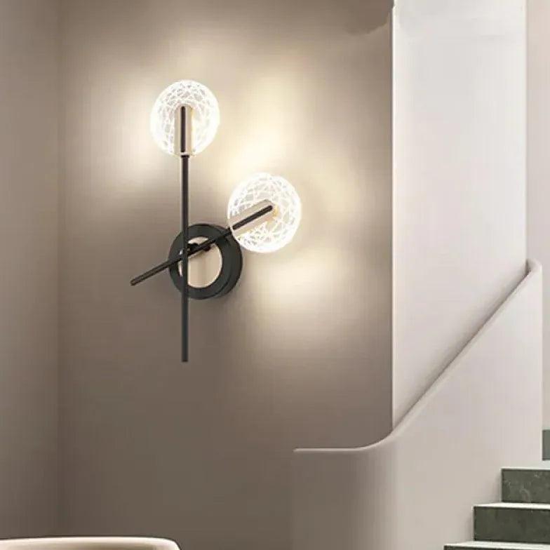 Rotating LED Interior Modern Wall Lights