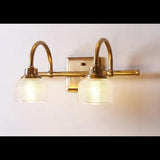 vintage bathroom wall lights glass - Clowas