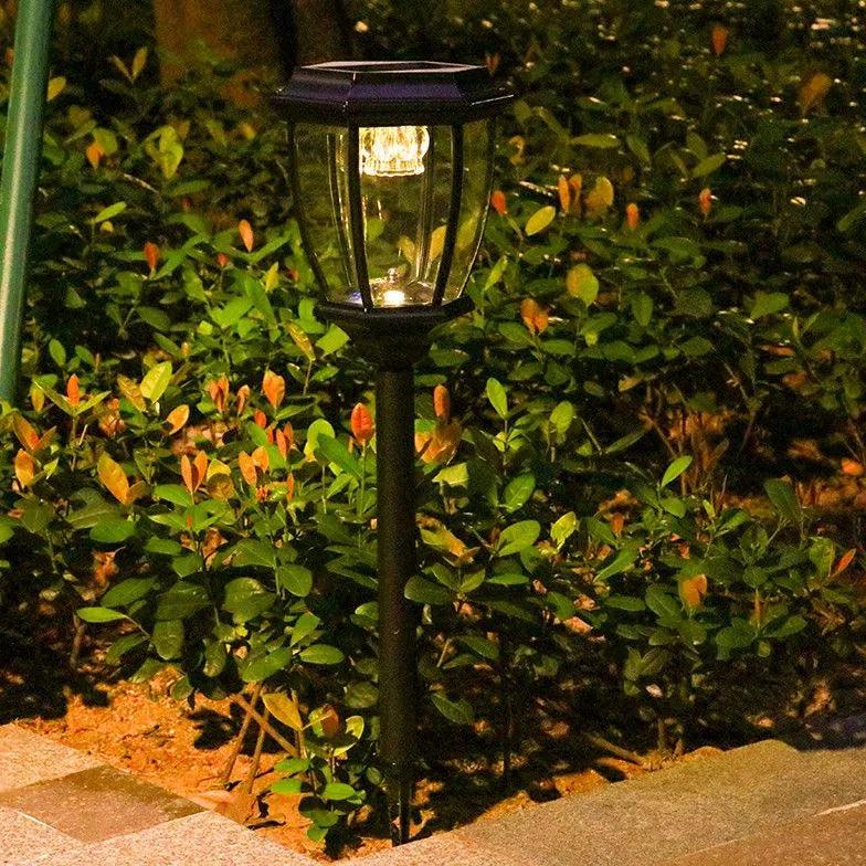 Modern Outdoor Solar LED Pillar Lights