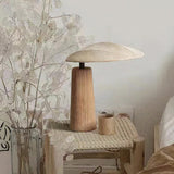 Wabi Sabi Wood for Bed Table Lamps