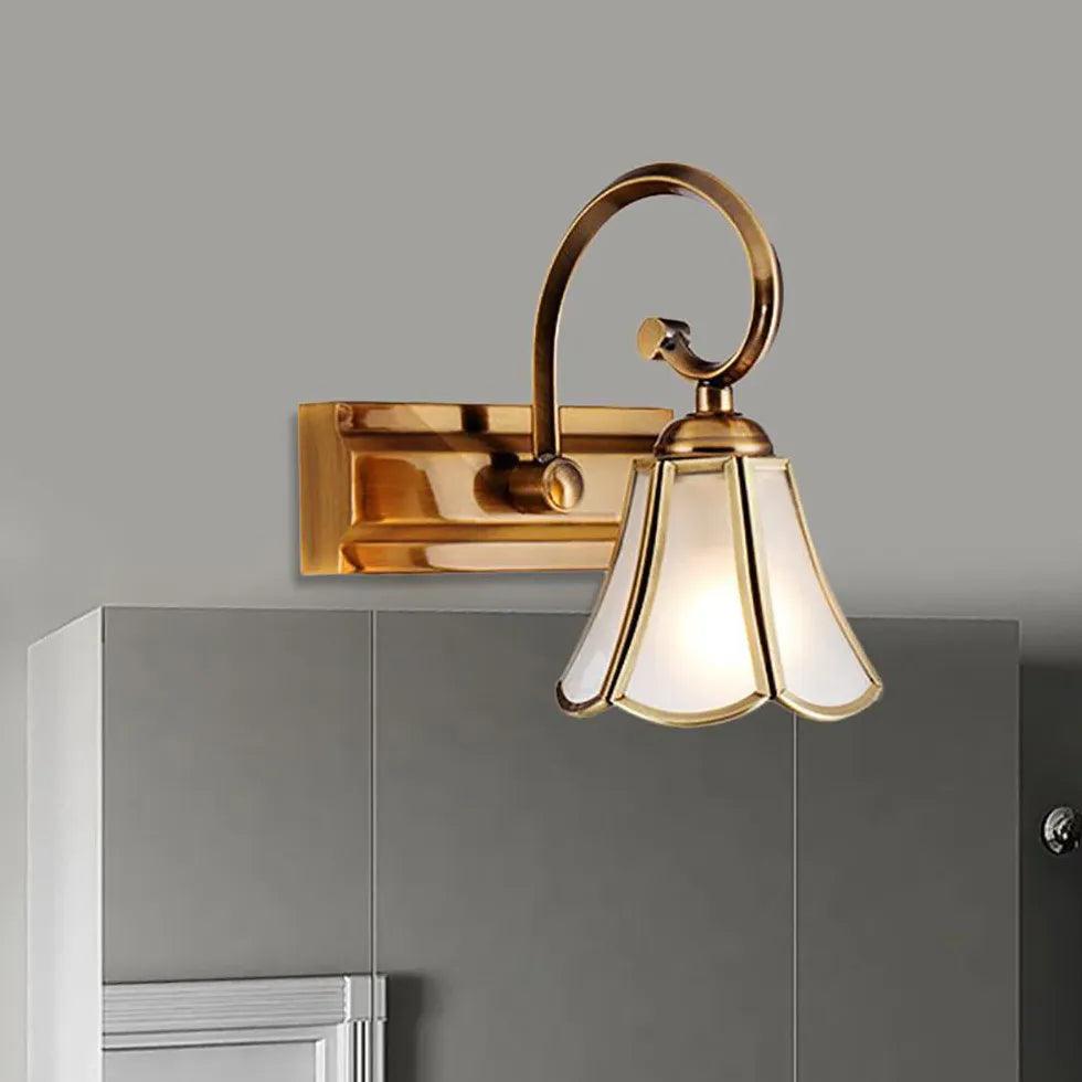 Waterproof Gold LED Bathroom Wall Lights