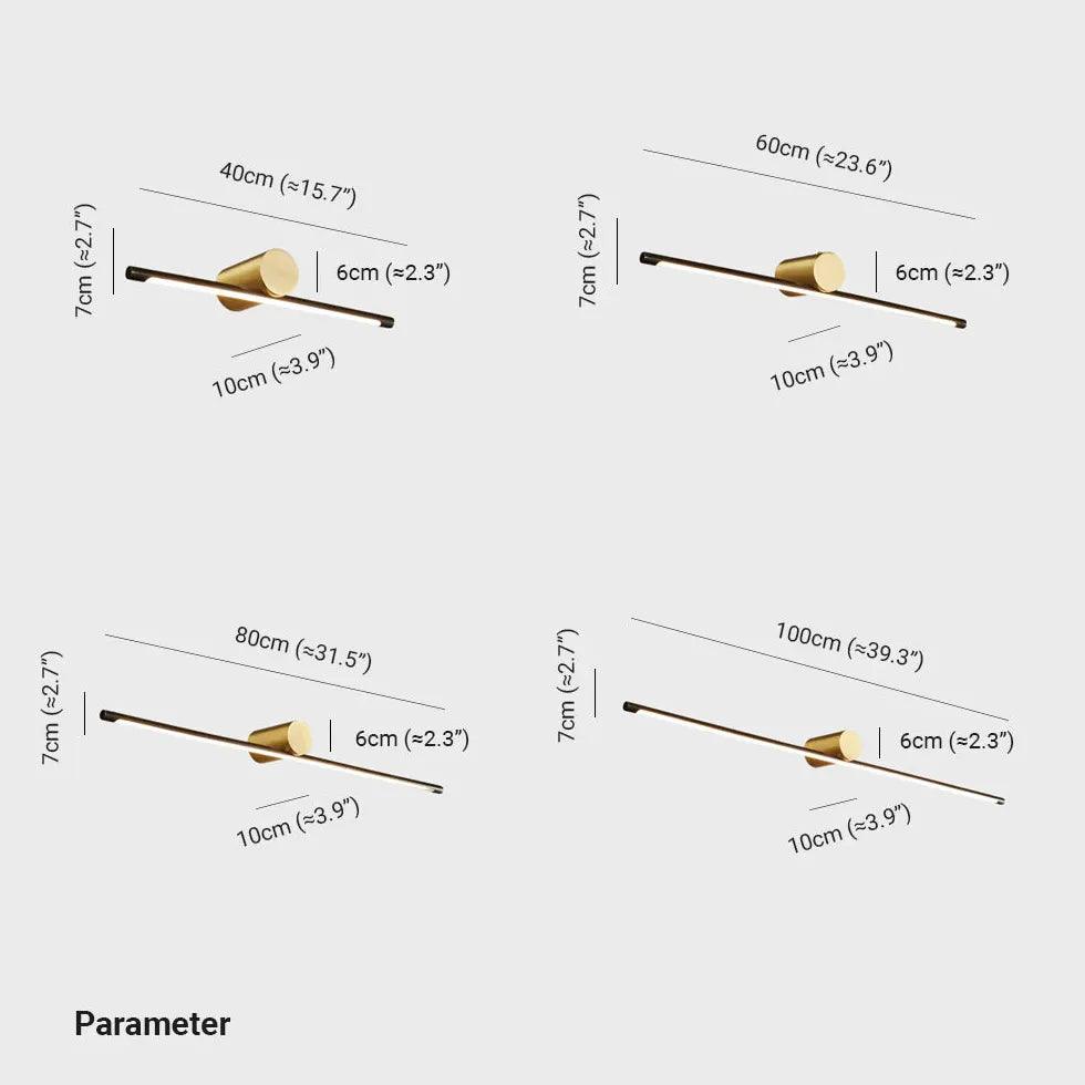 Wall Mounted Modern Led Mirror Lights - Clowas