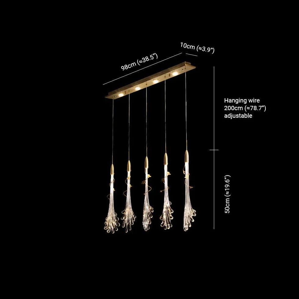 Water Splash Bathroom LED Pendant Light - Clowas