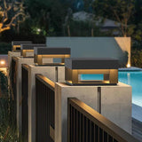 Waterproof Solar Square Outdoor Pillar Lights - Clowas