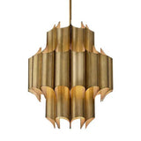 Wave Metal Sheet Modern Pendant Light - Clowas