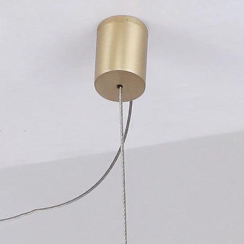Wavy Metal Structure Modern LED Pendant Light - Clowas